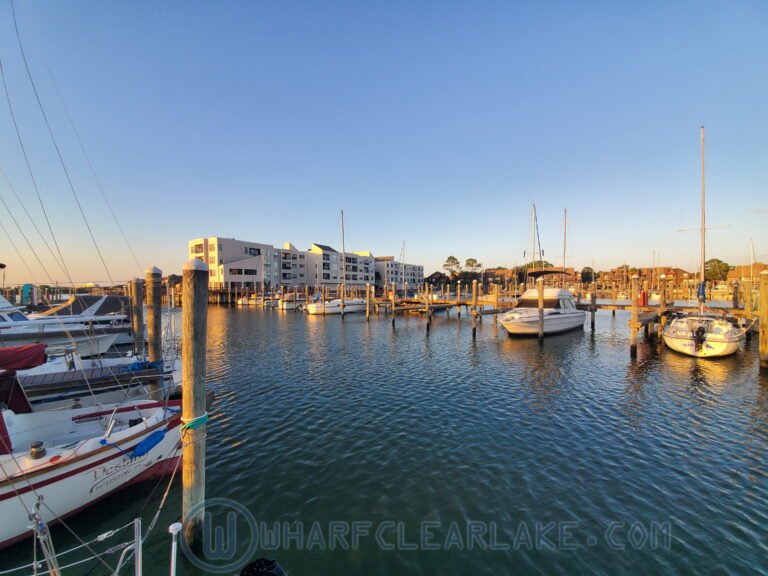 Wharf Marina League City waterfront photograph