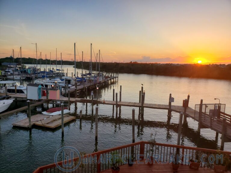 Wharf Marina Clear Lake docks and common property