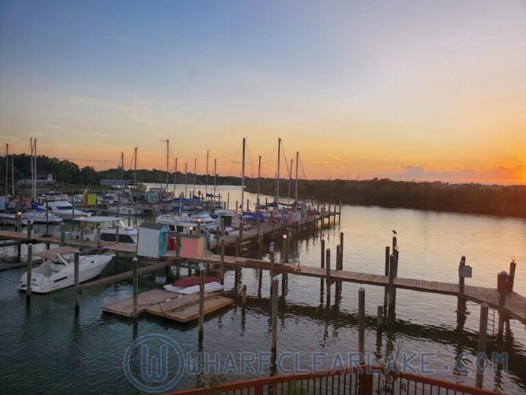 Wharf Marina Clear Lake waterfront